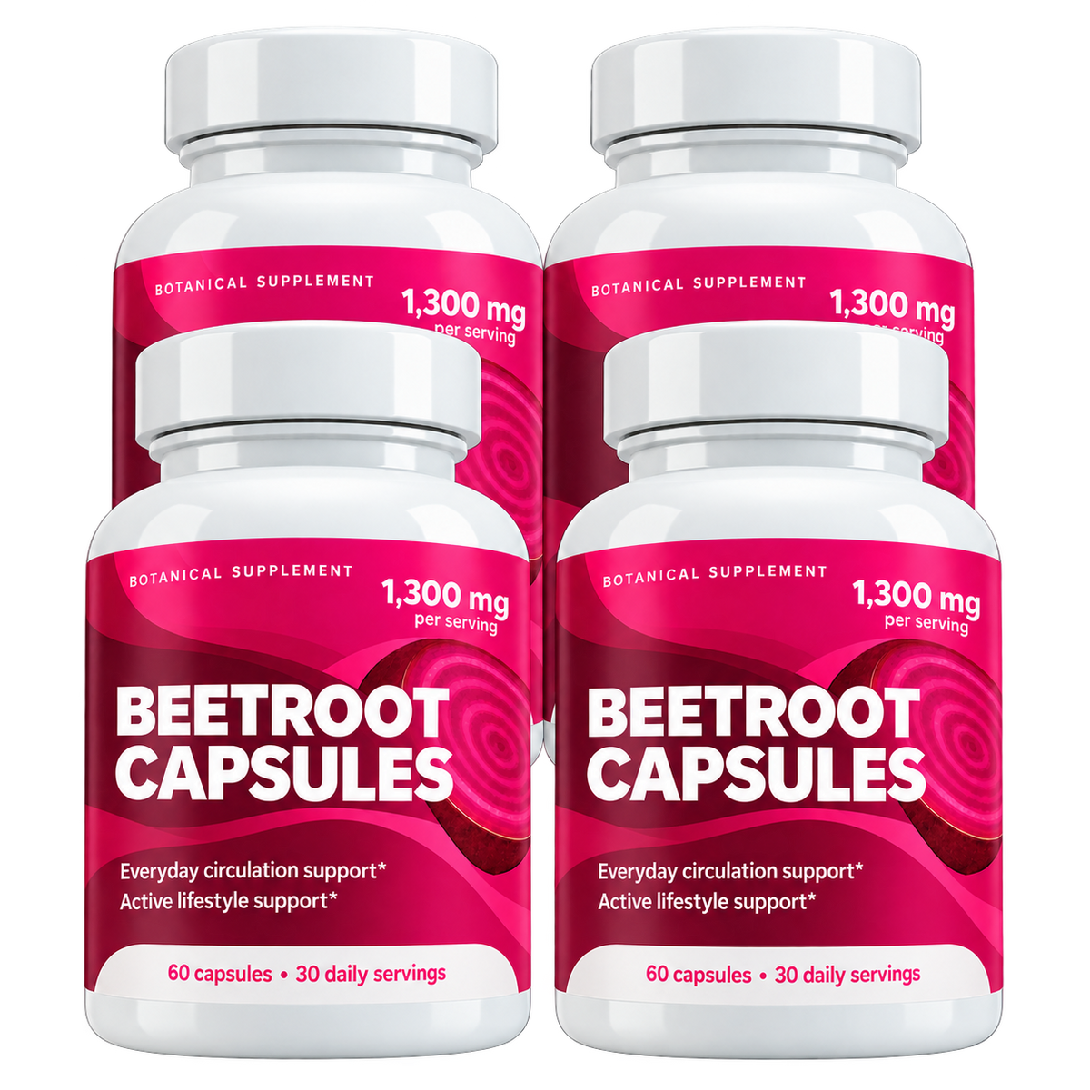 4 Pack | Beetroot Capsules