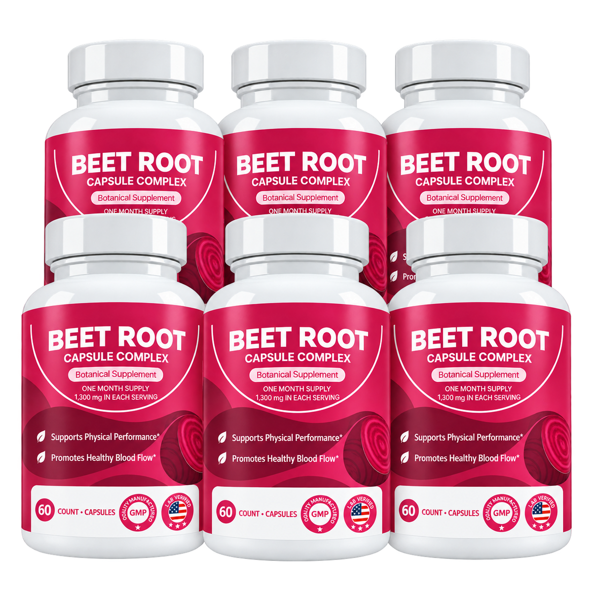 6 Pack | Beetroot Capsules